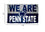 College Flags & Banners Co. Penn State Nittany Lions We Are and USA Flag 3x5 Set