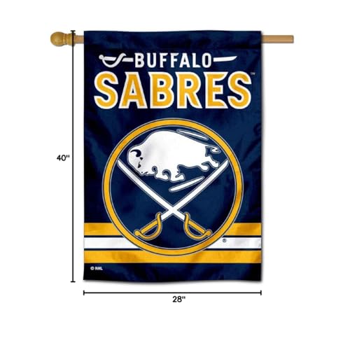 WinCraft Buffalo Sabres Double Sided Banner House Flag