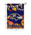 WinCraft Baltimore Ravens Fall Leaves Decorative Football Garden Flag Double Sided Banner