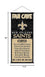 WinCraft New Orleans Saints Man Cave Fan Banner Wall Door Scroll