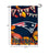 WinCraft New England Patriots Fall Leaves Decorative Football Garden Flag Double Sided Banner