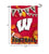 College Flags & Banners Co. Wisconsin Badgers Fall Leaves Football Season Garden Yard Flag