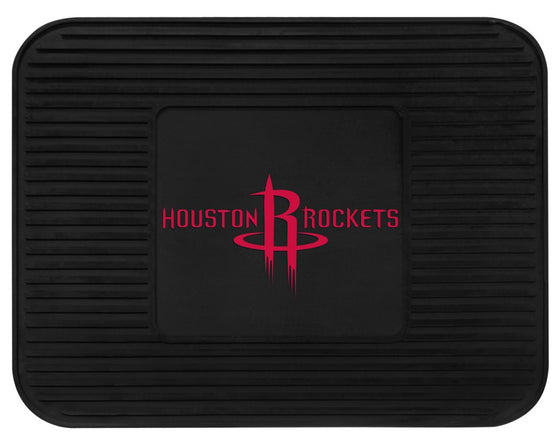 Houston Rockets Car Mat Heavy Duty Vinyl Rear Seat (CDG)