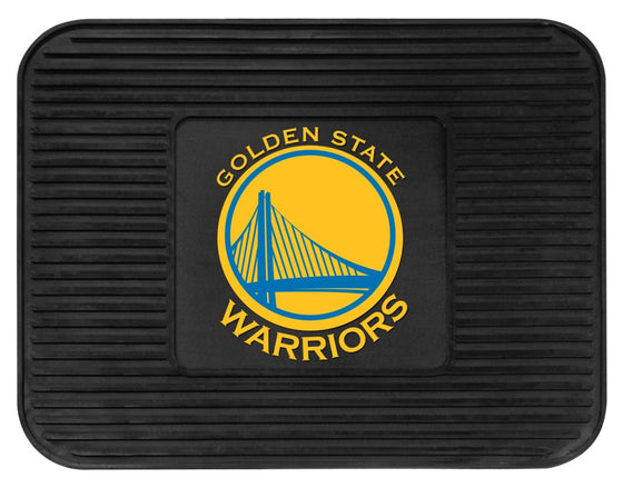 Golden State Warriors Car Mat Heavy Duty Vinyl Rear Seat (CDG)