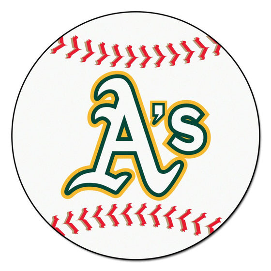 Oakland Athletics Baseball Mat 29 inch - Special Order