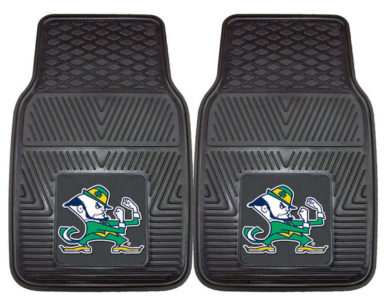 Notre Dame Fighting Irish Heavy Duty 2-Piece Vinyl Car Mats (CDG)