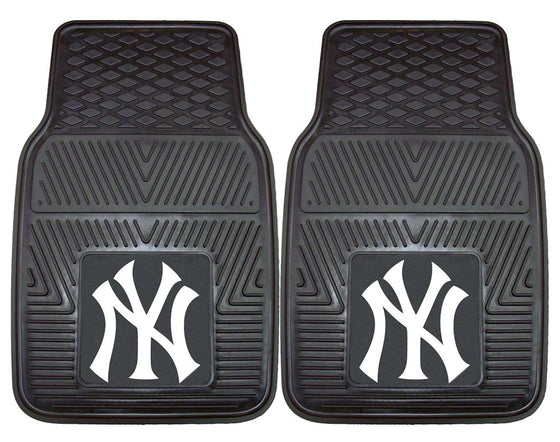 New York Yankees Heavy Duty 2-Piece Vinyl Car Mats (CDG)