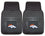 Denver Broncos Car Mats Heavy Duty 2 Piece Vinyl (CDG)