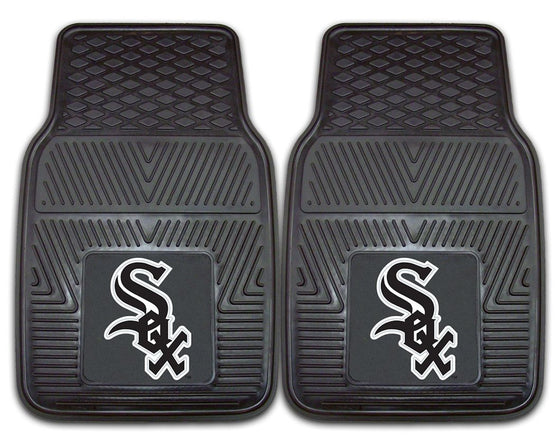 Chicago White Sox Heavy Duty 2-Piece Vinyl Car Mats