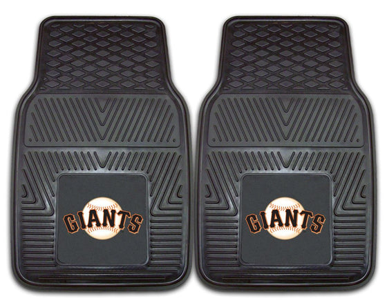 San Francisco Giants Heavy Duty 2-Piece Vinyl Car Mats (CDG)