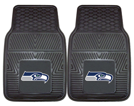 Seattle Seahawks Car Mats Heavy Duty 2 Piece Vinyl (CDG)