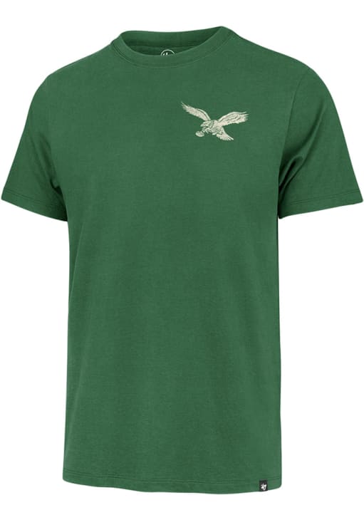 47 PHILADELPHIA EAGLES KELLY GREEN HISTORIC SHORT SLEEVE FASHION T SHIRT