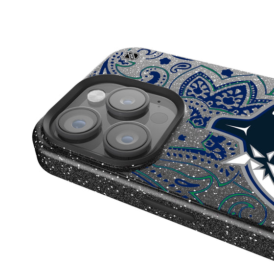 Vancouver Canucks Paisley Bling Phone Case-3