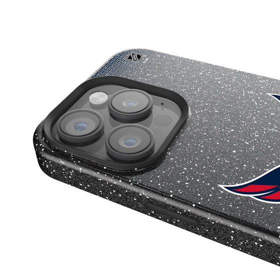 Washington Capitals Linen Bling Phone Case for Apple iPhone-3