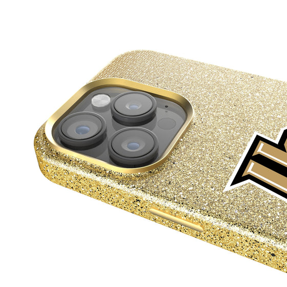 University of Central Florida Golden Knights Linen Bling Phone Case for Apple iPhone-3