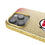 University of Utah Utes Linen Bling Phone Case for Apple iPhone-3