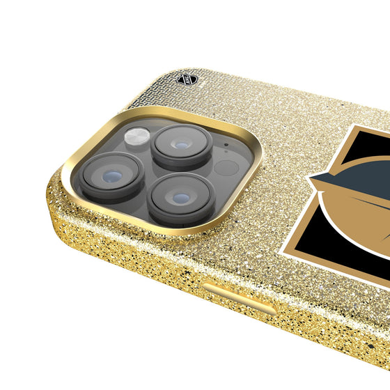 Vegas Golden Knights Linen Bling Phone Case for Apple iPhone-3