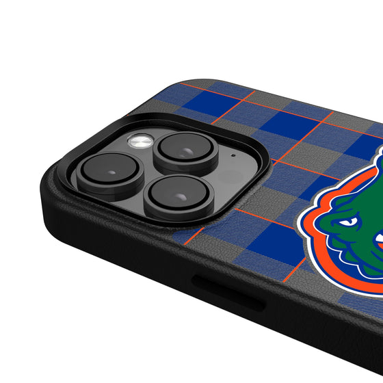 Florida Gators Plaid Magnetic Phone Case-4