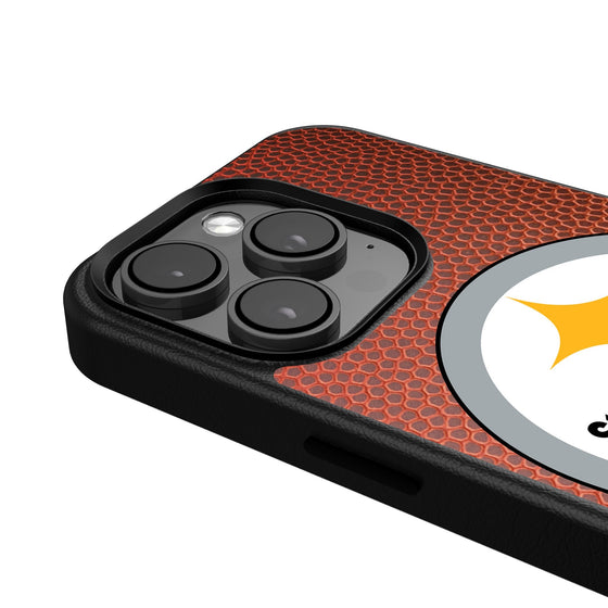 Pittsburgh Steelers Football Wordmark MagSafe Compatible Phone Case for Apple iPhone-3
