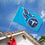 WinCraft Tennessee Titans Embroidered Nylon Flag