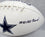 Dan Reeves Autographed Dallas Cowboys Logo Football W/SB Champs- JSA W Auth