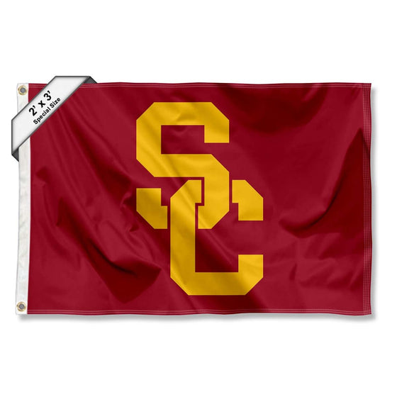 College Flags & Banners Co. USC Trojans Small 2x3 Foot Flag