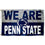 College Flags & Banners Co. Penn State Nittany Lions We Are and USA Flag 3x5 Set