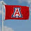 College Flags & Banners Co. Arizona Wildcats Embroidered and Stitched Nylon Flag