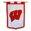 Wisconsin Badgers Banner Flag