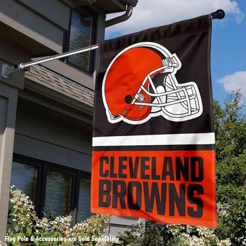 WinCraft Cleveland Browns New Logo Double Sided Banner Flag