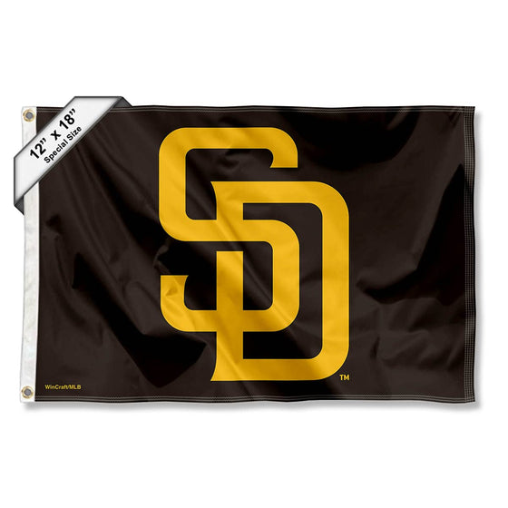 WinCraft San Diego Padres Boat and Golf Cart Flag