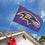 WinCraft Baltimore Ravens Embroidered Nylon Flag