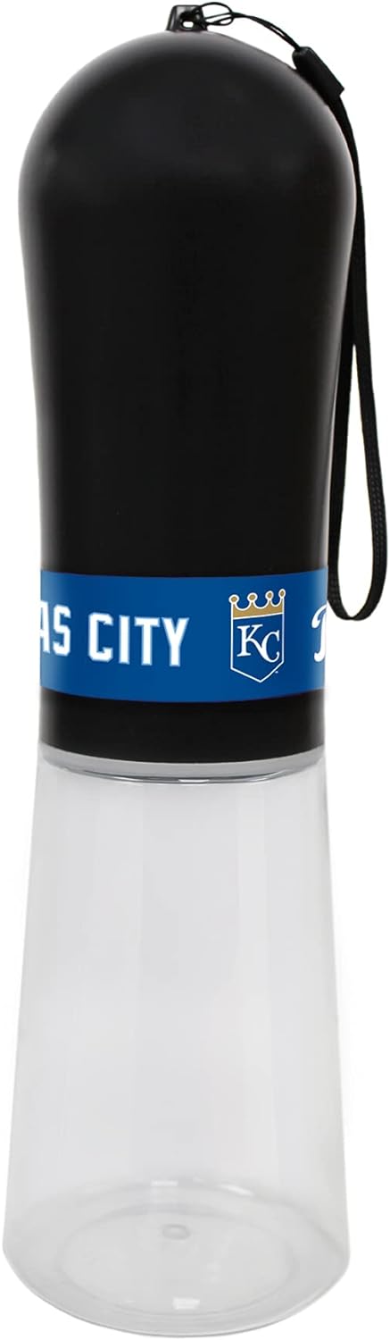 Kansas City Royals Baseball Pet Water Bottle