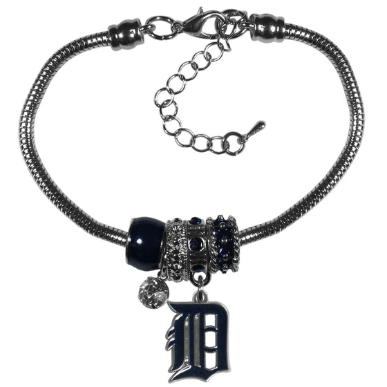 Detroit Tigers Bracelet Euro Bead Style CO