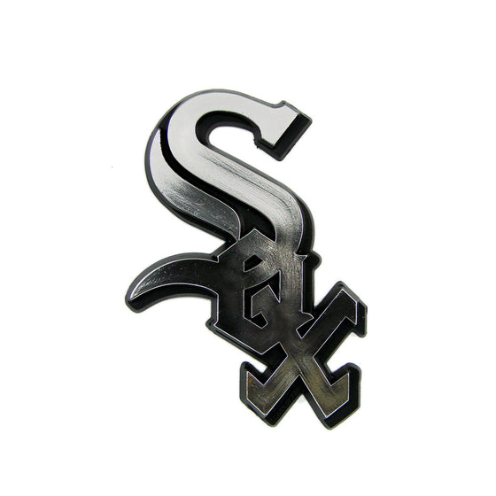 Chicago White Sox Molded Chrome Plastic Emblem