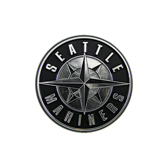 Seattle Mariners Molded Chrome Plastic Emblem