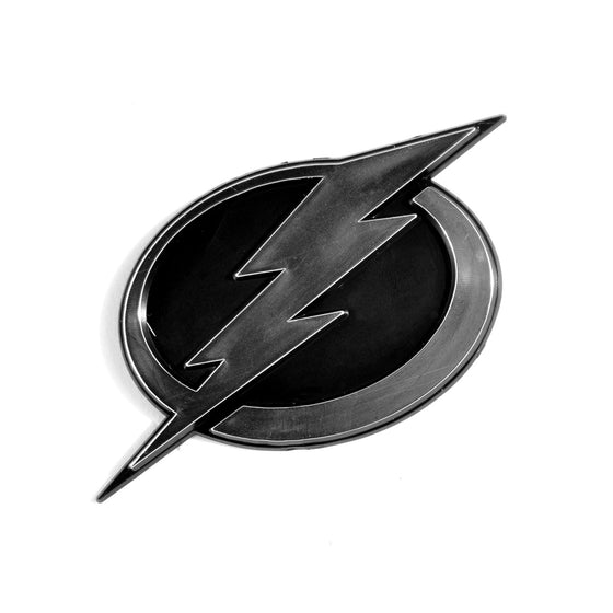 Tampa Bay Lightning Molded Chrome Plastic Emblem