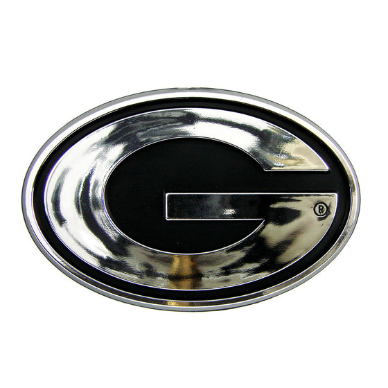 Georgia Bulldogs Molded Chrome Plastic Emblem