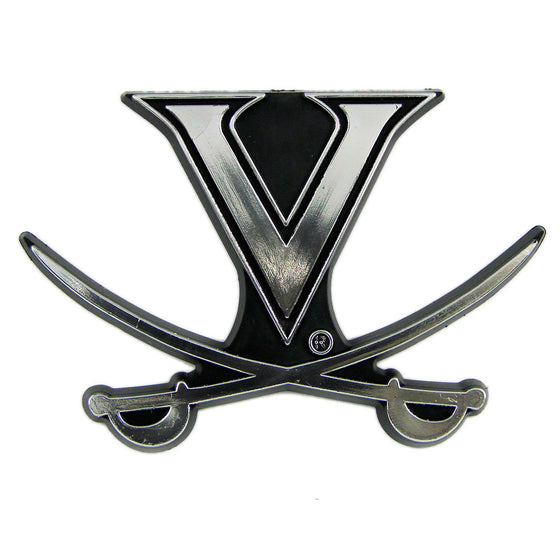 Virginia Cavaliers Molded Chrome Plastic Emblem