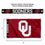 College Flags & Banners Co. Oklahoma Sooners Printed Header 3x5 Foot Banner Flag