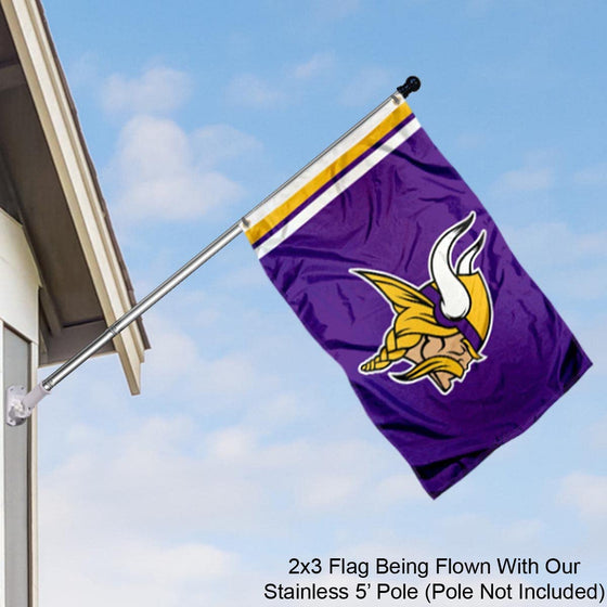 WinCraft Minnesota Vikings 2x3 Feet Flag