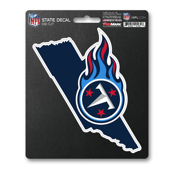 Tennessee Titans Team State Shape Decal Sticker