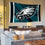 Philadelphia Eagles Logo Banner and Tapestry Wall Tack Pads