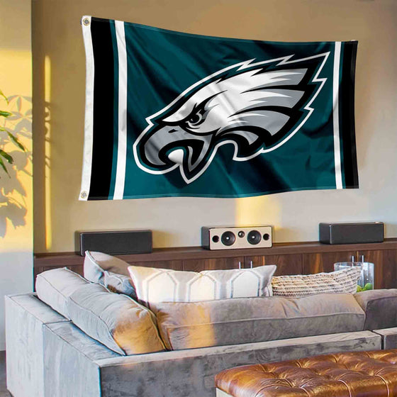 Philadelphia Eagles Logo Banner and Tapestry Wall Tack Pads