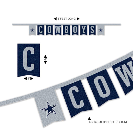 WinCraft Dallas Cowboys Banner String Pennant Flags