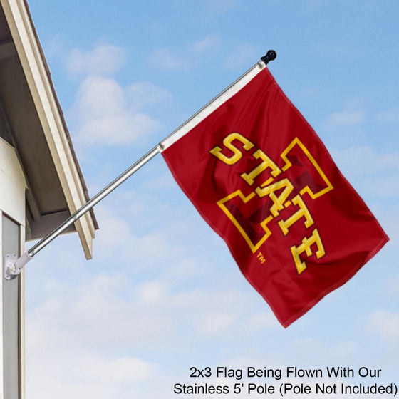 College Flags & Banners Co. Iowa State Cyclones Small 2x3 Foot Flag