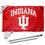 College Flags & Banners Co. Indiana Hoosiers Flag with Pole and Bracket Kit