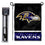 WinCraft Baltimore Ravens Garden Flag with Stand Holder