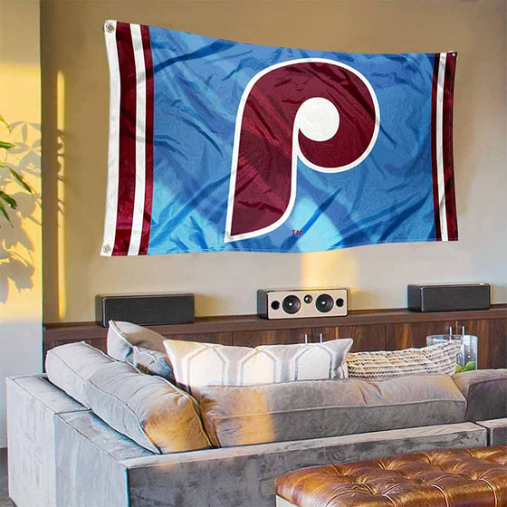 Philadelphia Phillies Retro Vintage Banner and Tapestry Wall Tack Pads