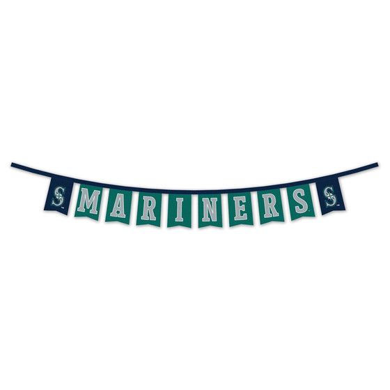 WinCraft Seattle Mariners Banner String Pennant Flags